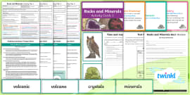 Science: Rocks and Soils Year 3 Unit Pack (teacher made)