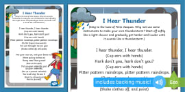 Rain, Rain, Go Away Rhyme PowerPoint (teacher made) - Twinkl