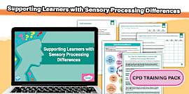 Sensory Processing Differences Mind Map | SEND