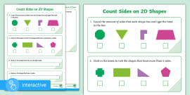 Year 2 Shapes Maths Challenge Cards (teacher made) - Twinkl