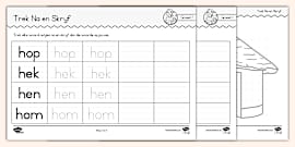 Graad 1 Klanke Handskrif En Lettervorming A (teacher Made)