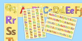 Monster Alphabet Image Mat (teacher made) - Twinkl