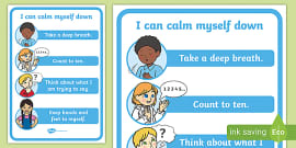 Calming Strategy Cards | Primary Resources | Twinkl - Twinkl