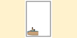 FREE! - Librarian Page Border | Page Borders | Twinkl