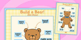 Large Format Build a Bear Poster (teacher made) - Twinkl