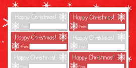 Editable Christmas Bookmarks - Christmas, xmas, Bookmark