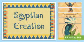 Ancient Egyptian Creation Story PowerPoint (teacher made)