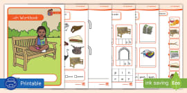 Grade 1 Phonics: th- Workbook (teacher made) - Twinkl