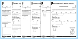 Reading Scales Worksheet: Weight and Measurement