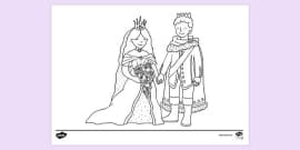 The Frog Prince Colouring Sheets (l'insegnante ha fatto)