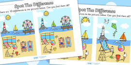 Seaside Holidays Now and Then PowerPoint