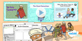 The Good Samaritan Story PowerPoint - good samaritan, the 