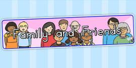 My Family Vocabulary Poster - my family, vocabulary poster