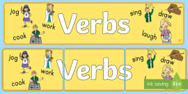 First Grade Scooping-up Verb Tenses Cut and Paste Activity