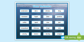 What is Water Resistance? - Answered - Twinkl Teaching Wiki