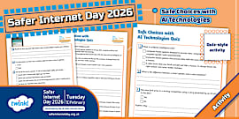 KS2 Free Safer Internet Day 2026 Resources