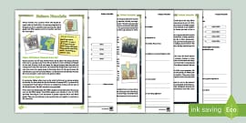 UKS2 Malorie Blackman Differentiated Reading Comprehension Activity