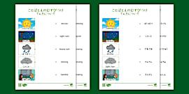 擬態語・擬音語プリント|絵で楽しく日本語を学べるプリント