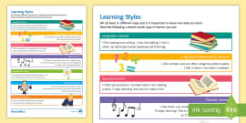 Learning Style Assessment - Primary Resources