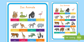 i spy zoo animals activity