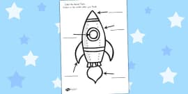 Space Scene Labeling Cut And Stick Worksheet Teacher Made Space Scene Labeling Cut And Stick Worksheet Teacher Made
