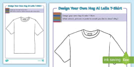 Design Your Hag Al Laila Candy Bag (teacher made) - Twinkl