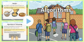What is an Algorithm? KS1 PowerPoint | Twinkl Computing