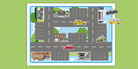 👉 Car Park Ten-Frame and Counters Activity | Twinkl