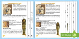 Howard Carter KS2 Differentiated Reading Comprehension