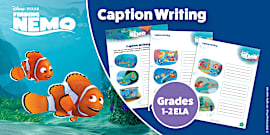 Finding Nemo Story Sequencing And Caption Writing Activity