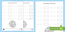 Year 6 Adding Fractions Questions | Worksheets Printable