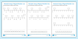 Tenths Number Line (teacher made) - Twinkl