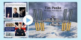 Tim Peake KS1 Fact File - Twinkl