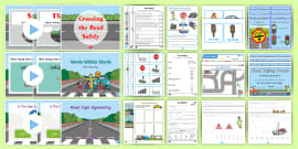 Road Safety Bingo - Road, Safety, Safe, Bingo, Game, Cars, Bus