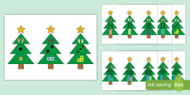 Christmas Number Ordering Activity 0-20 Christmas Puddings