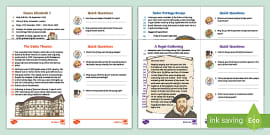 The Tudors Vocabulary Poster KS2 (teacher Made)