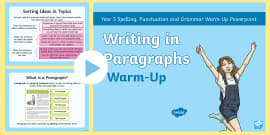 TEEL Paragraph Sentence Starters Word Mat