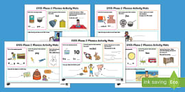 Phonics Phase 2, 3 & 5 Wall Chart (teacher Made)