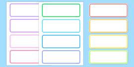 FREE! - Editable Card Template | Primary Resources