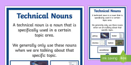 Technical Words | Teaching Wiki - Twinkl