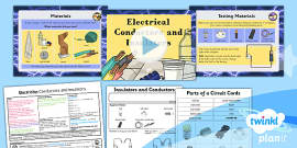 Conductors and Insulators Worksheet / Worksheet