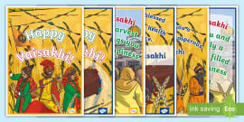 Vaisakhi Decorations Display Pack | Twinkl | KS2 - Twinkl