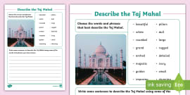 Exploring the Taj Mahal PowerPoint (teacher made) - Twinkl