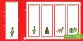 editable ks1 christmas bookmarks holiday teaching resource