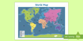 Map Of The World Sheet - map, map of the world, world, atlas