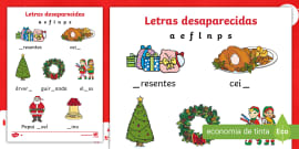 🔴[JOGOS EDUCATIVOS] Jogo Caça Palavras de Natal 