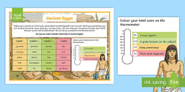 KS2 Speak like an Expert Challenge Card: The Human Body