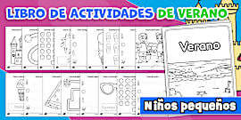 Hoja de actividad: Colorea y cuenta - El verano