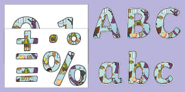 Roald Dahl Display Lettering (teacher made) - Twinkl