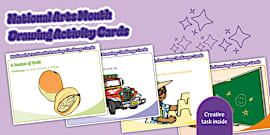 Doodle Art Activity Sheet: National Arts Month